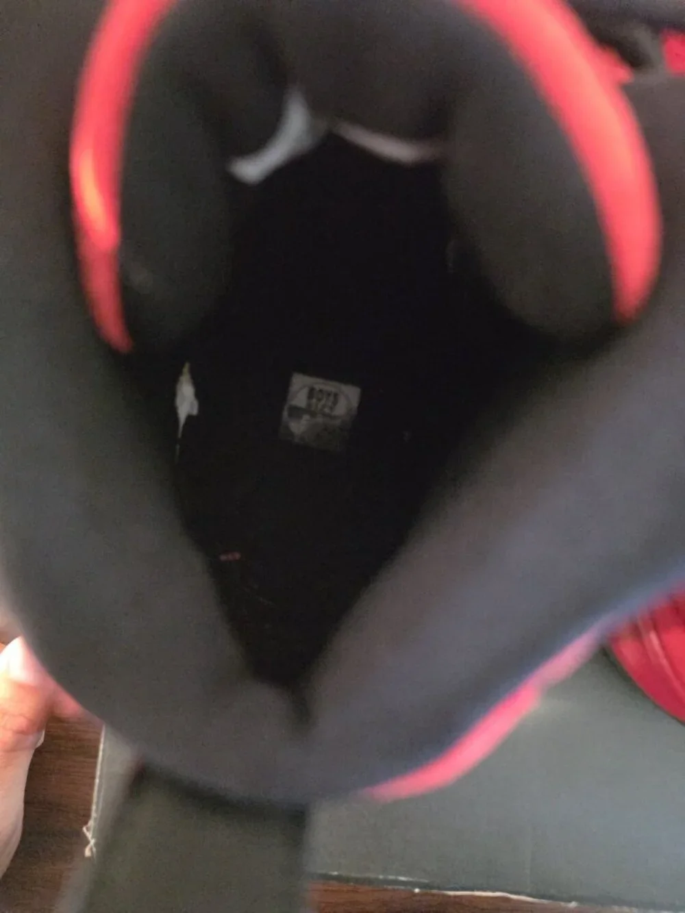 Nike Air Jordan 12 Retro GS Reverse Flu Game Varsity Red Black 153265-602...